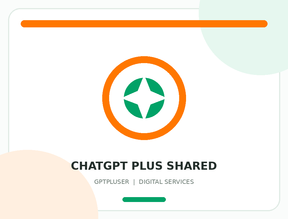 تصویر معرفی ChatGPT Plus اشتراکی در فروشگاه GPTPLUSER
