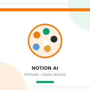 تصویر معرفی Notion AI در فروشگاه GPTPLUSER
