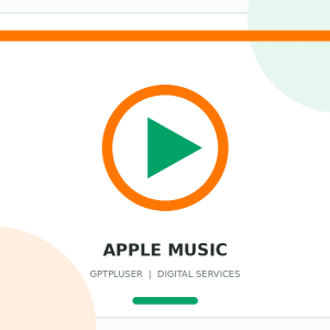 تصویر معرفی Apple Music در فروشگاه GPTPLUSER