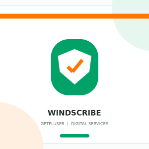 تصویر معرفی Windscribe در فروشگاه GPTPLUSER